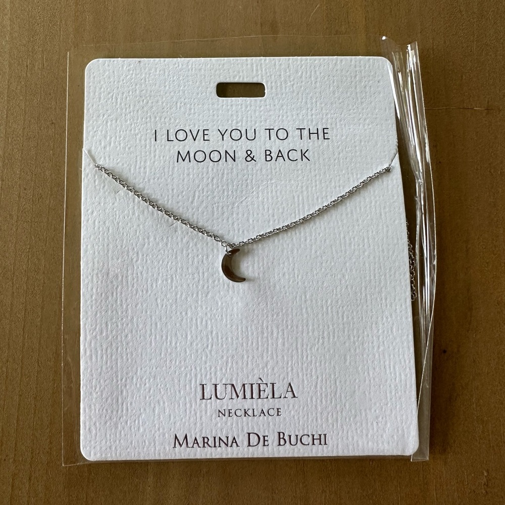 Brand new moon necklace